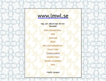 Tablet Screenshot of lmwl.se